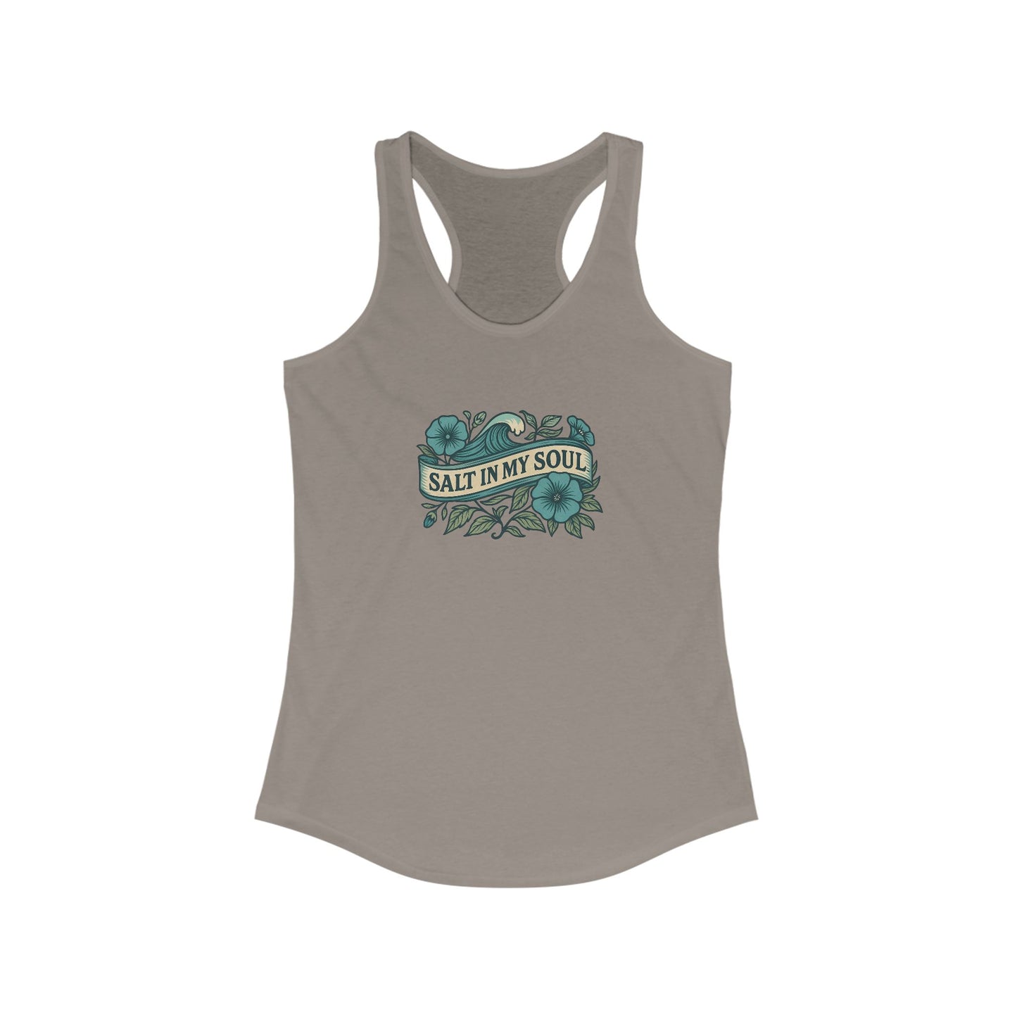 π Salt in My Soul Racerback Tank β Coastal Spirit Edition