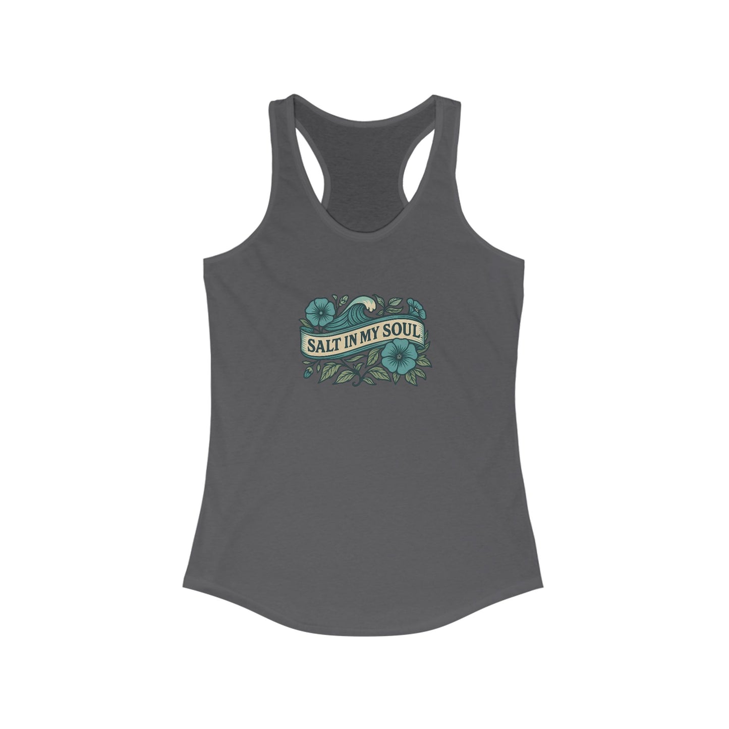 π Salt in My Soul Racerback Tank β Coastal Spirit Edition