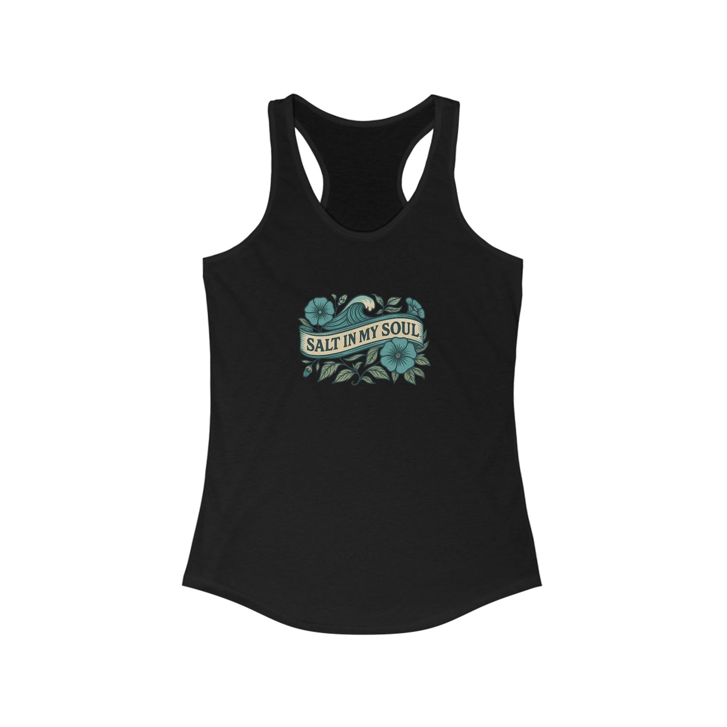 π Salt in My Soul Racerback Tank β Coastal Spirit Edition