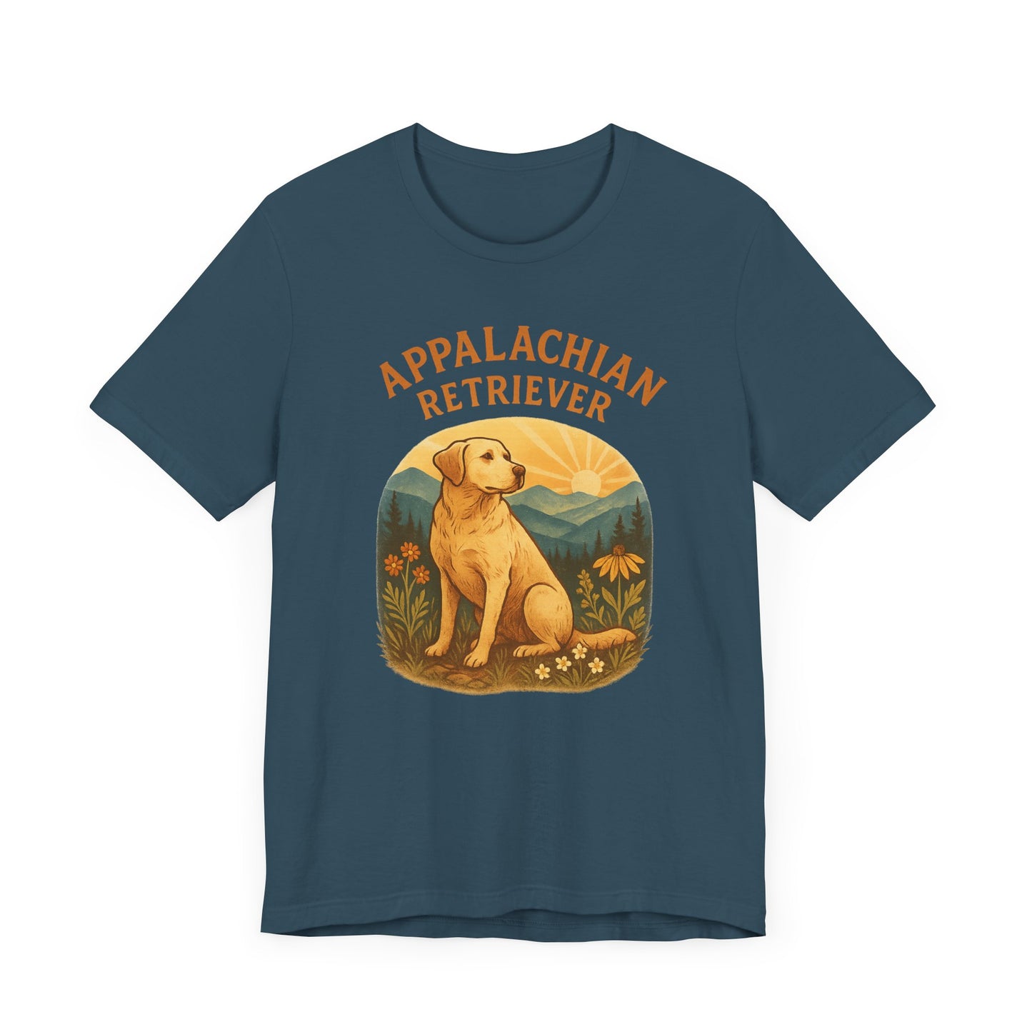 Floral Dog Tee, Bring Joy to Dog Lovers, Cute Pet Lover Gift, Casual Wear for All Occasions, Unique Birthday Gift, Animal Lover Apparel