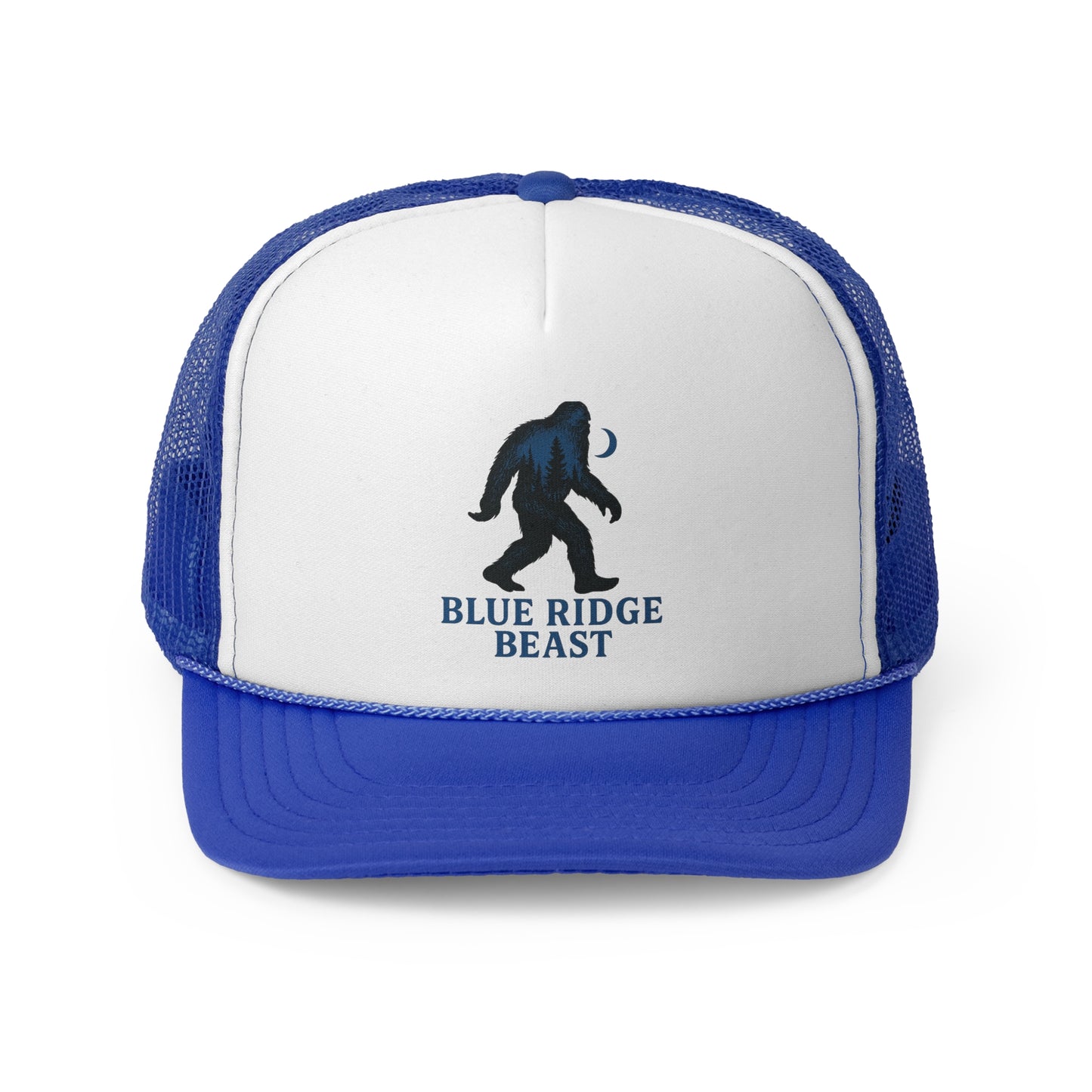 Vintage Trucker Caps - Retro Style Big Foot Hat, Distressed Baseball Cap, Hipster Sasquatch Headwear, Dad Hat, Snapback Cap