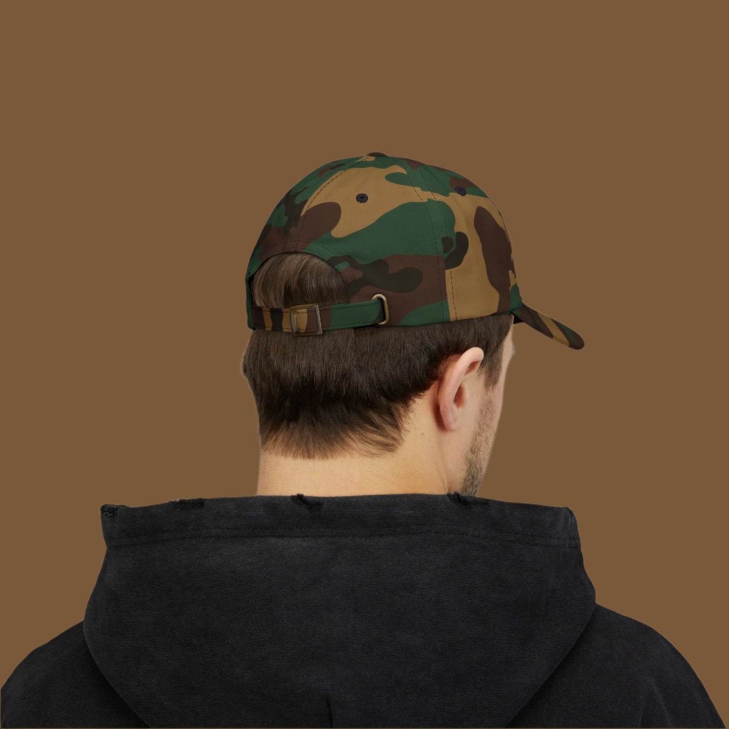 Camo Classic Dad Cap, Outdoor Style Hat, Country Raised Gift for Dads, Hunting Cap, Casual Everyday Wear, Father's Day Gift