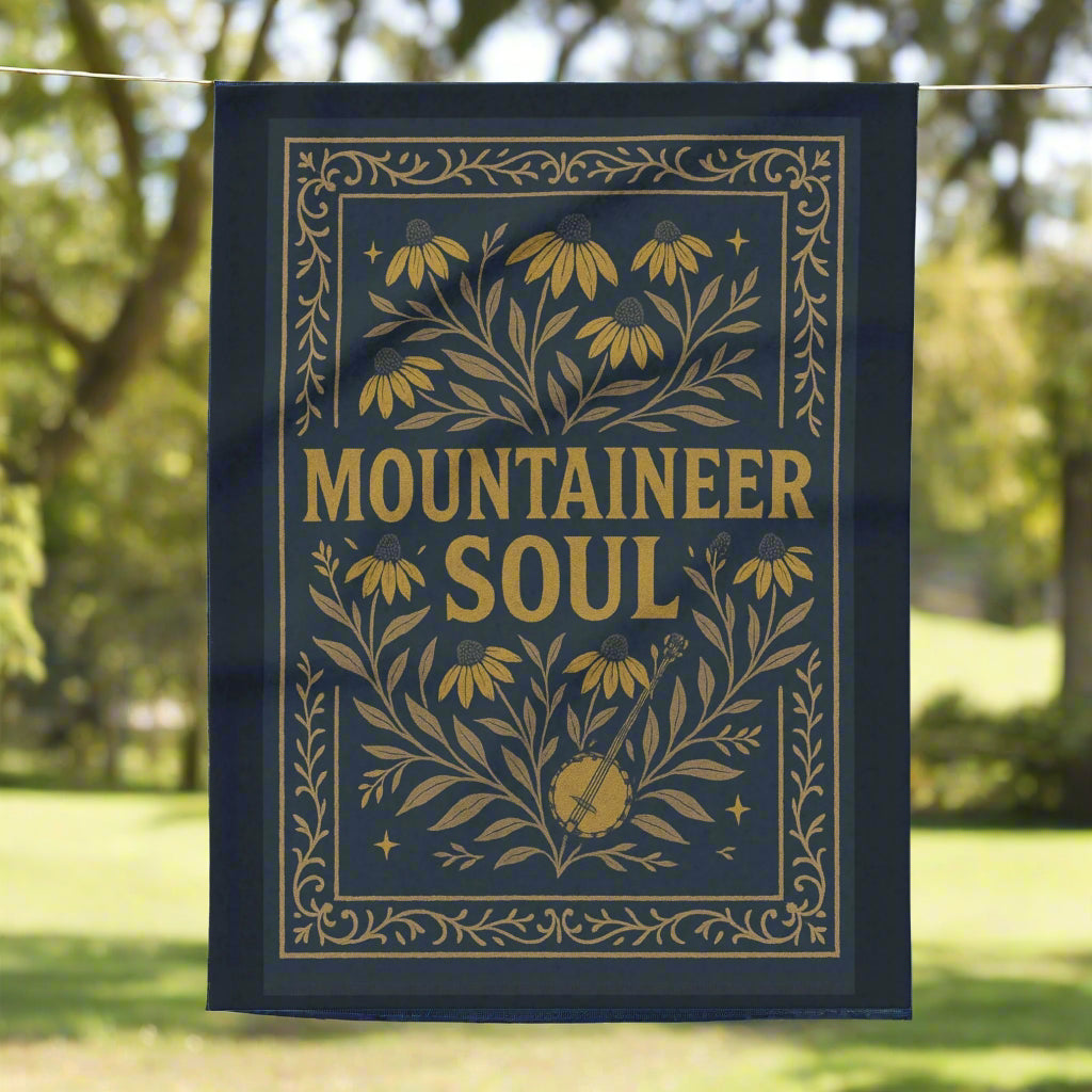 π‘ Mountaineer Soul Fleece Blanket β Cozy West Virginia Pride Throw π