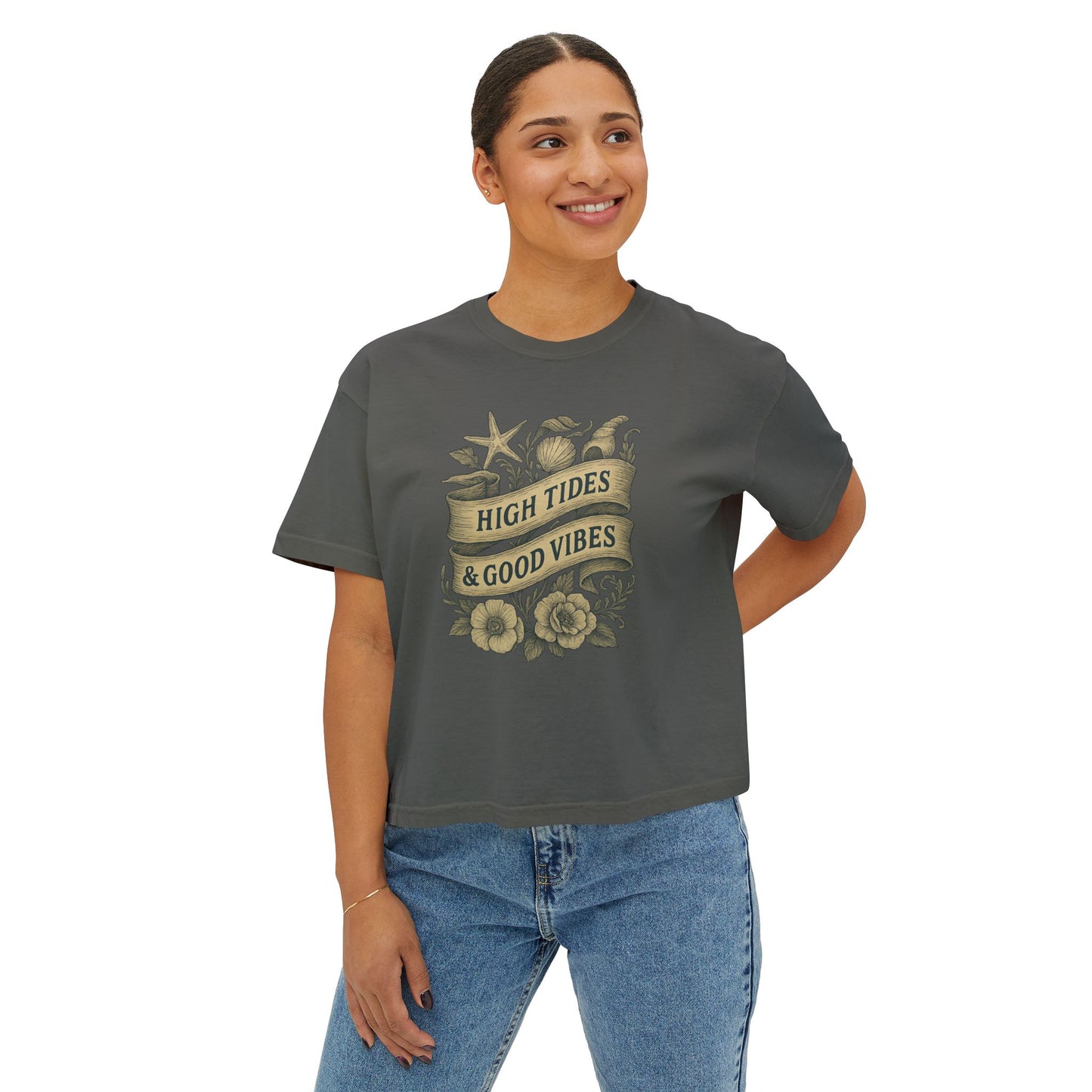 High Tides and Good Vibes Tee