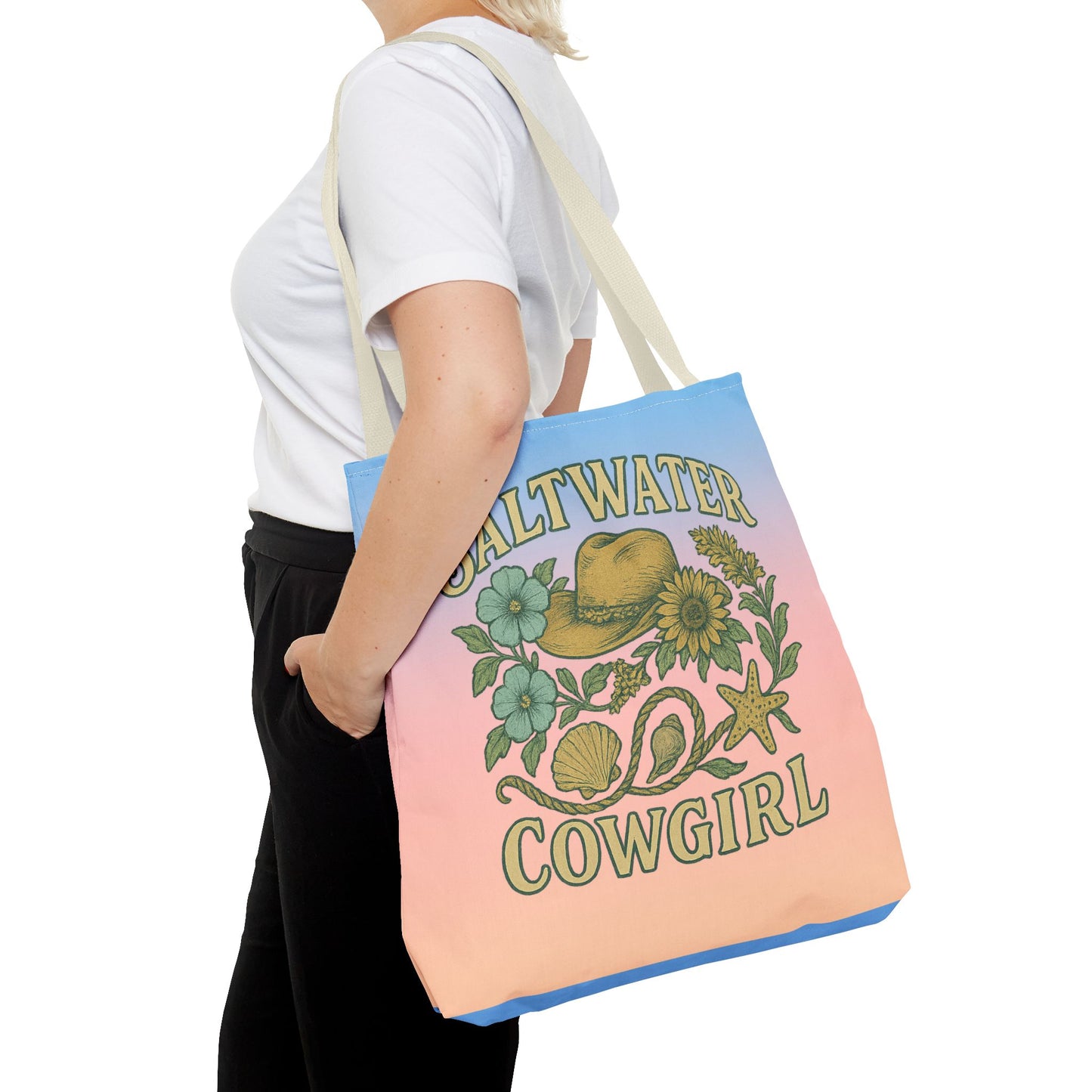 Saltwater Cowgirl Beach Bag