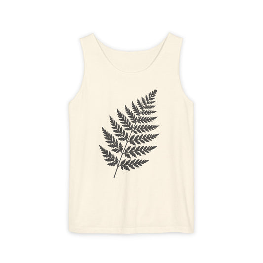 Wild Fern Tank | Nature-Inspired Botanical Print Shirt