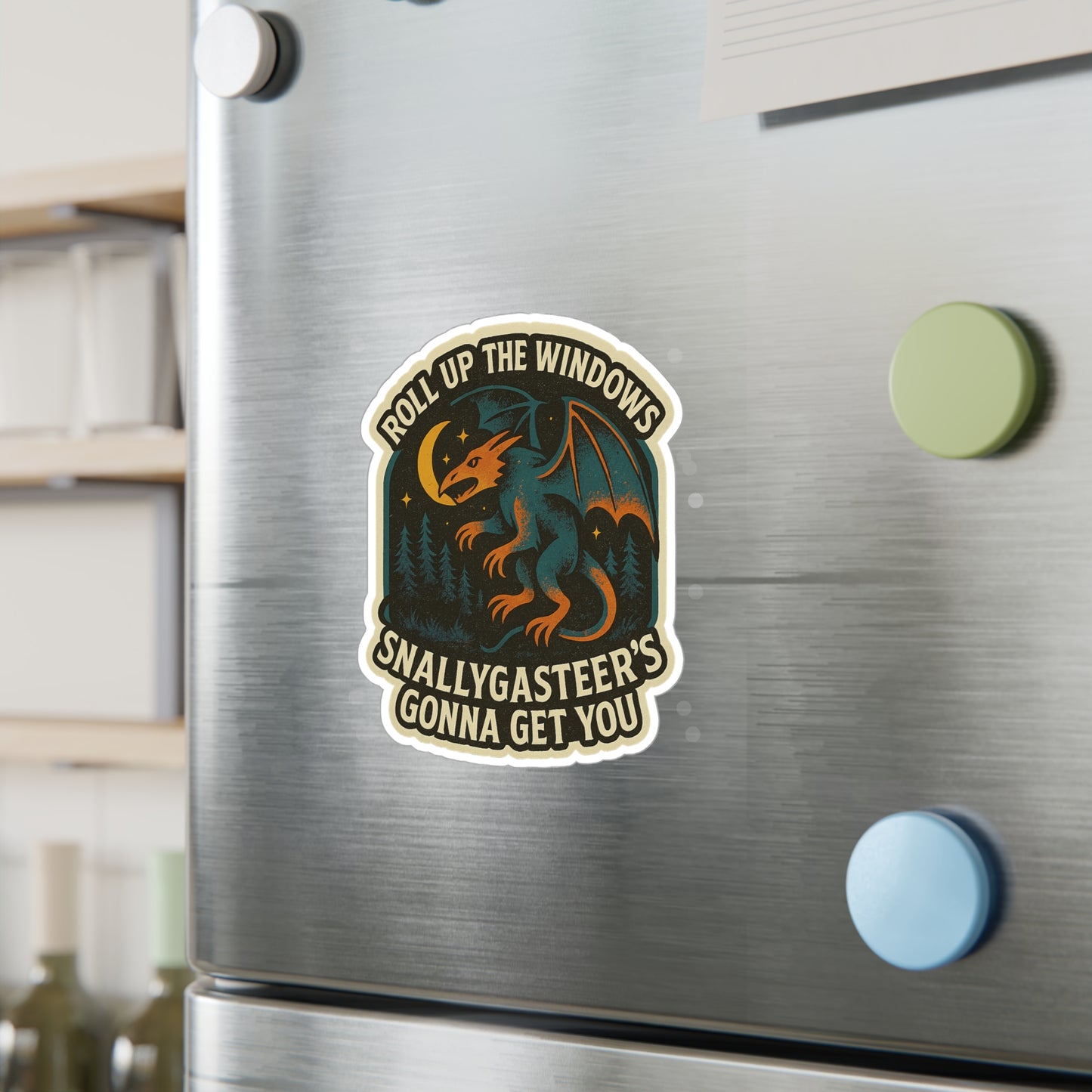 Snallygaster’s Gonna Get You – Cryptid Sticker