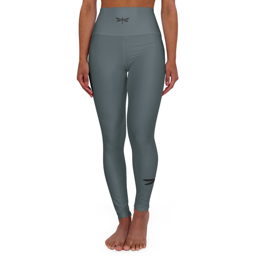 Dragonfly Drift High-Waisted Yoga Leggings – Wild Waters Collection