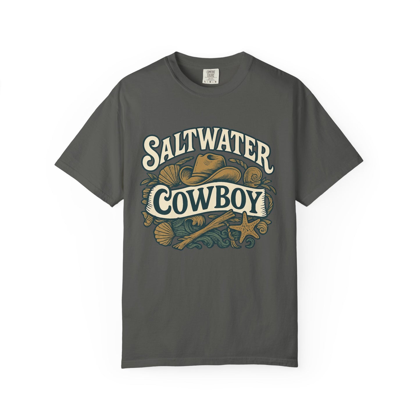 Saltwater Cowboy Beach Tee