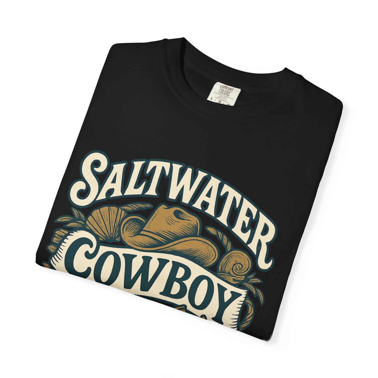 Saltwater Cowboy Beach Tee
