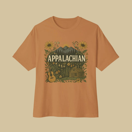 Appalachian Views Oversized Tee | Mountain Magic & Laid-Back Comfort 🌲🎒