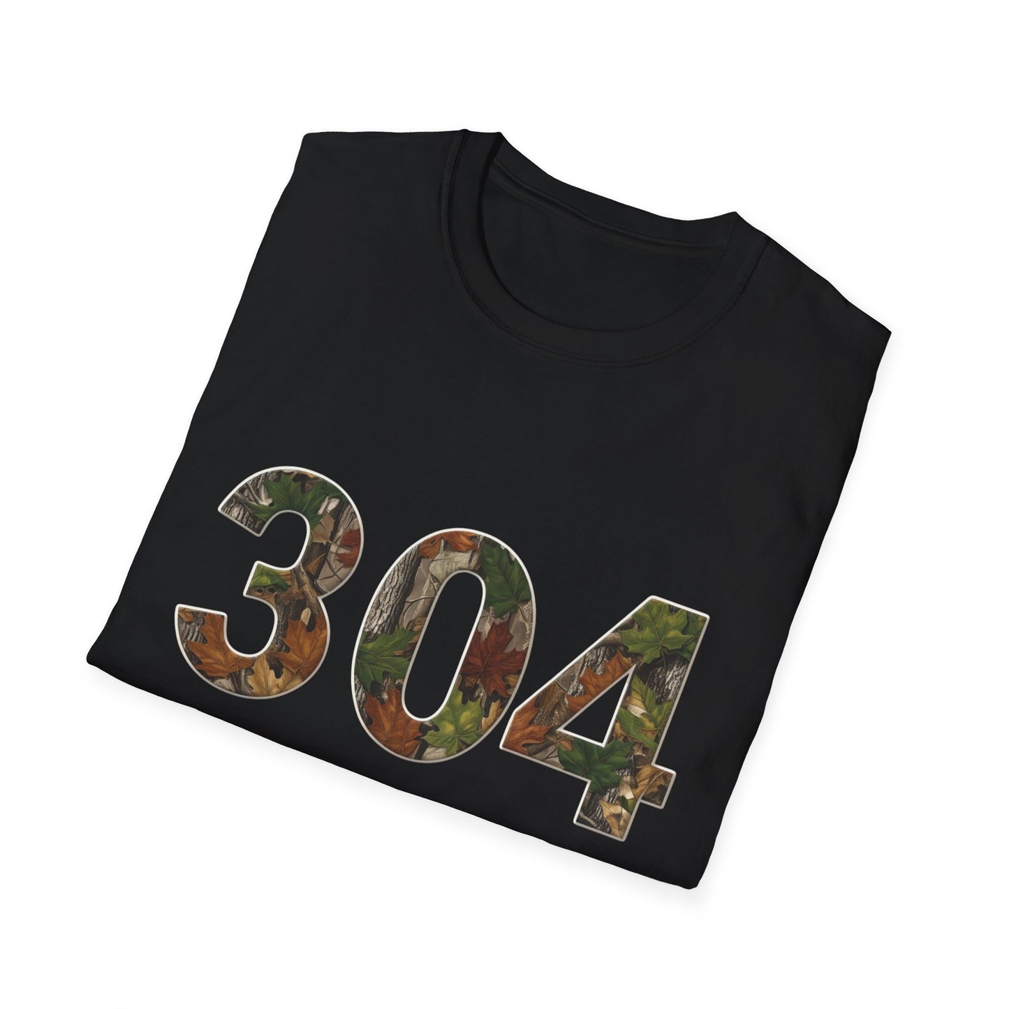 West Virginia Area Code Camo T-Shirt, WV Camo Tee, Mountain State Shirt, Appalachian Tee, 304 Area Code Shirt