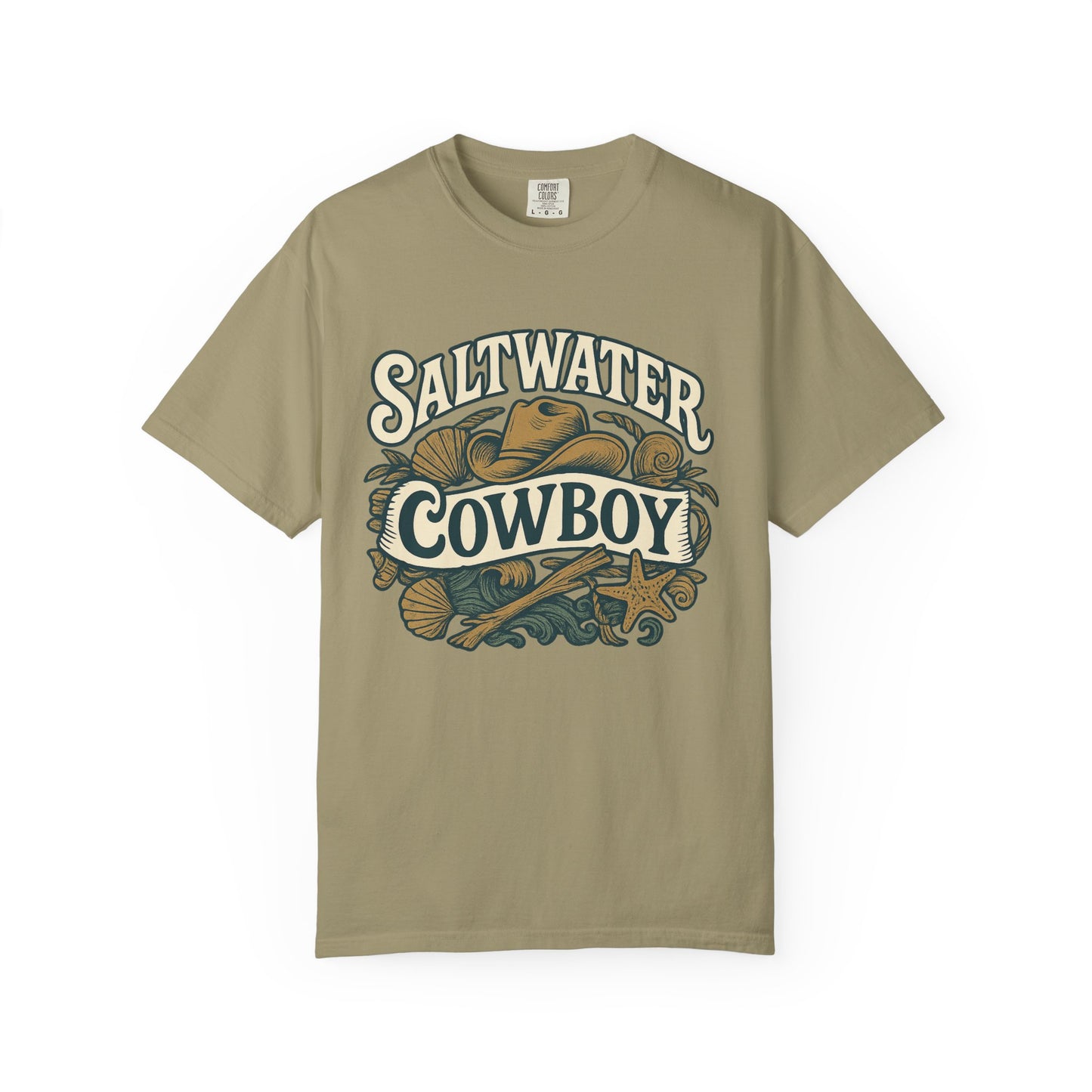 Saltwater Cowboy Beach Tee