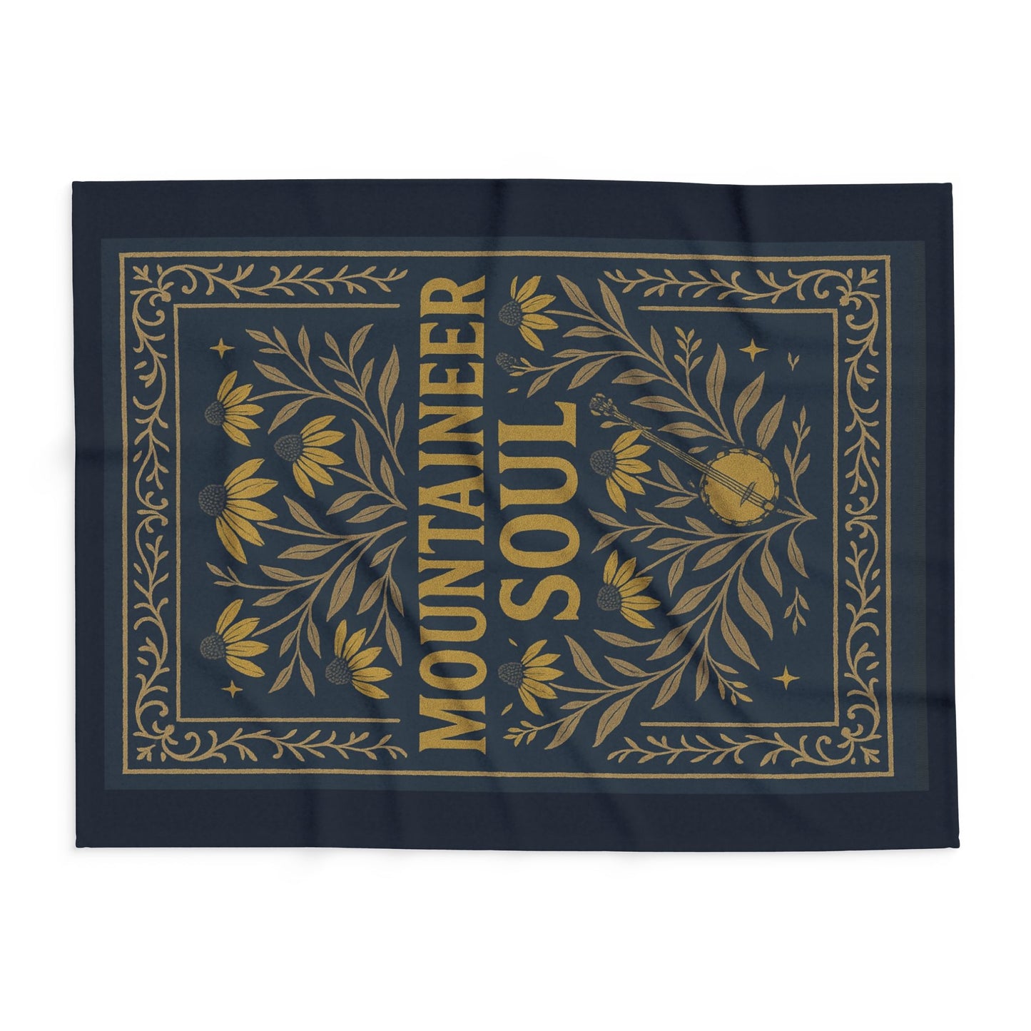 π‘ Mountaineer Soul Fleece Blanket β Cozy West Virginia Pride Throw π