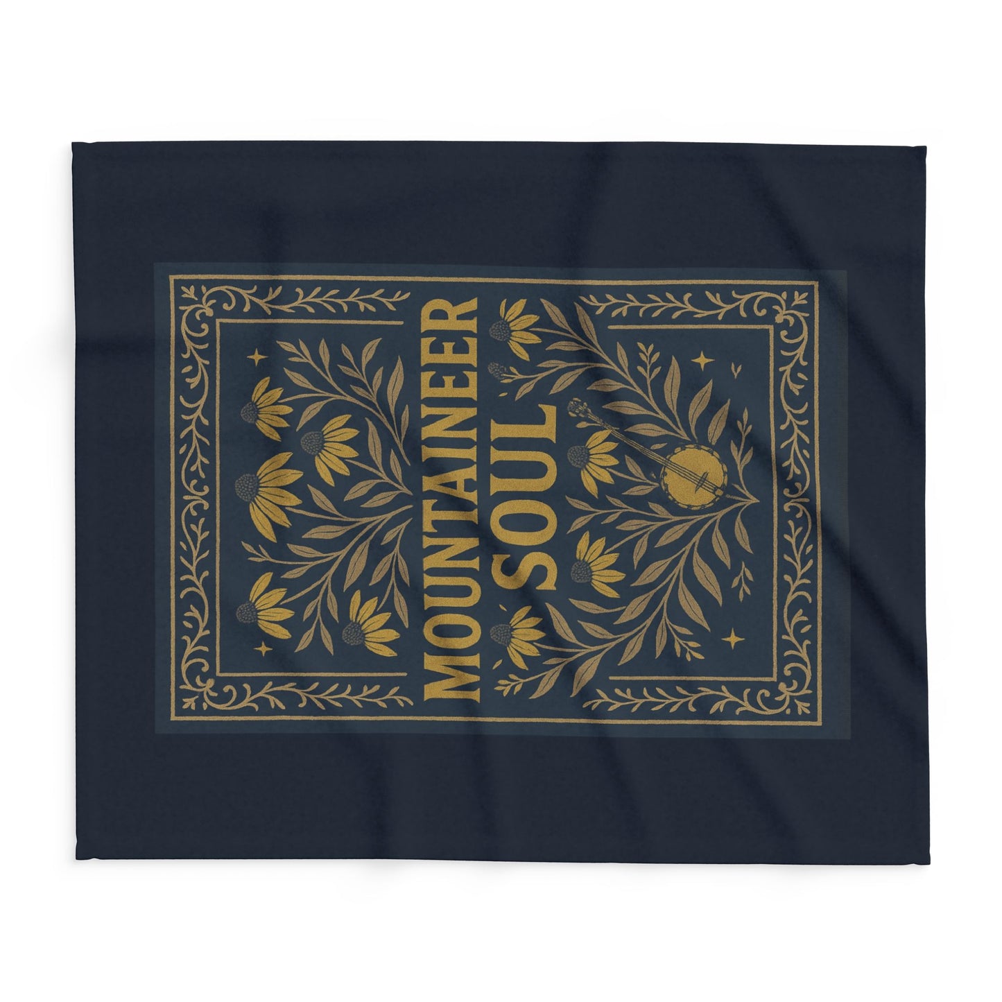 π‘ Mountaineer Soul Fleece Blanket β Cozy West Virginia Pride Throw π