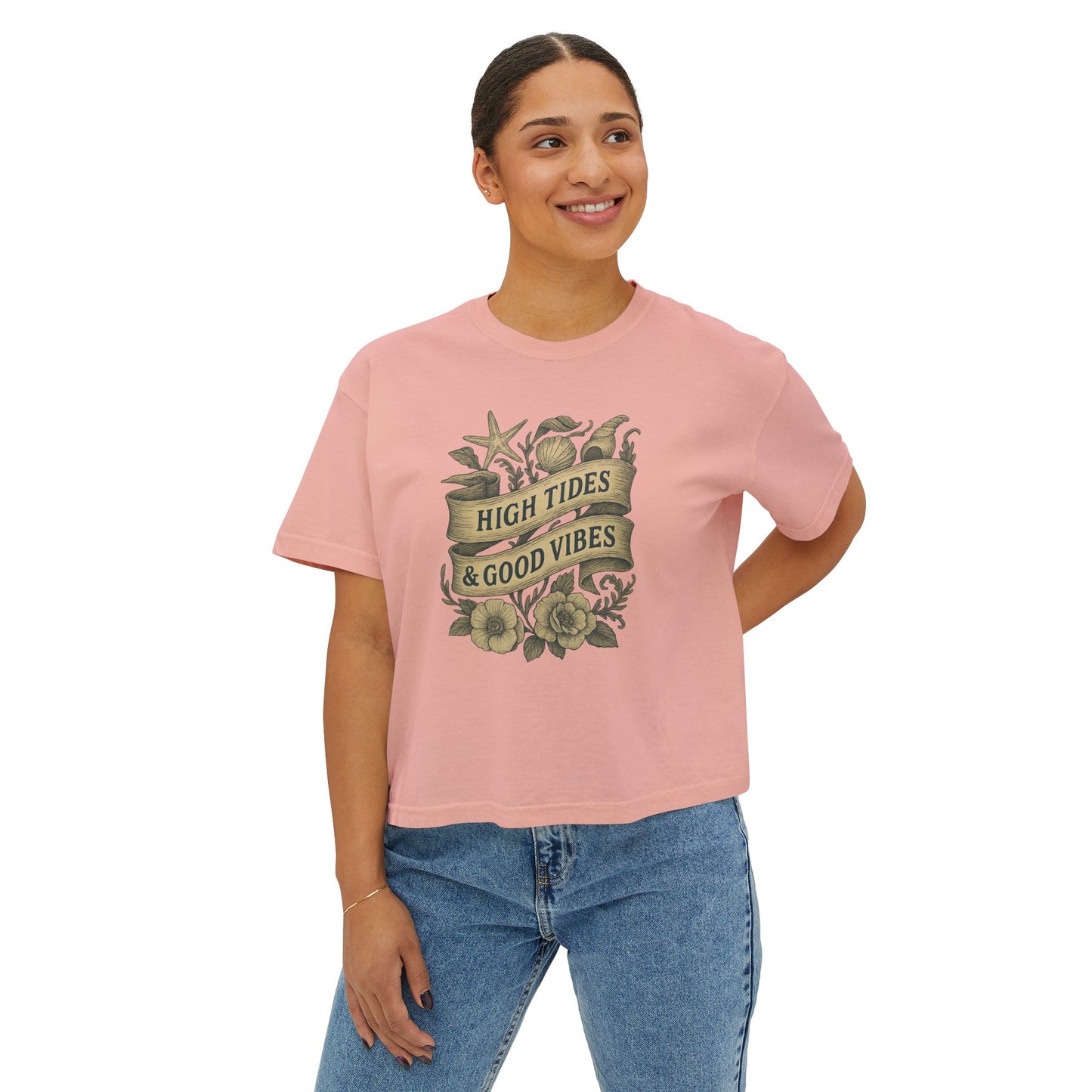 High Tides and Good Vibes Tee