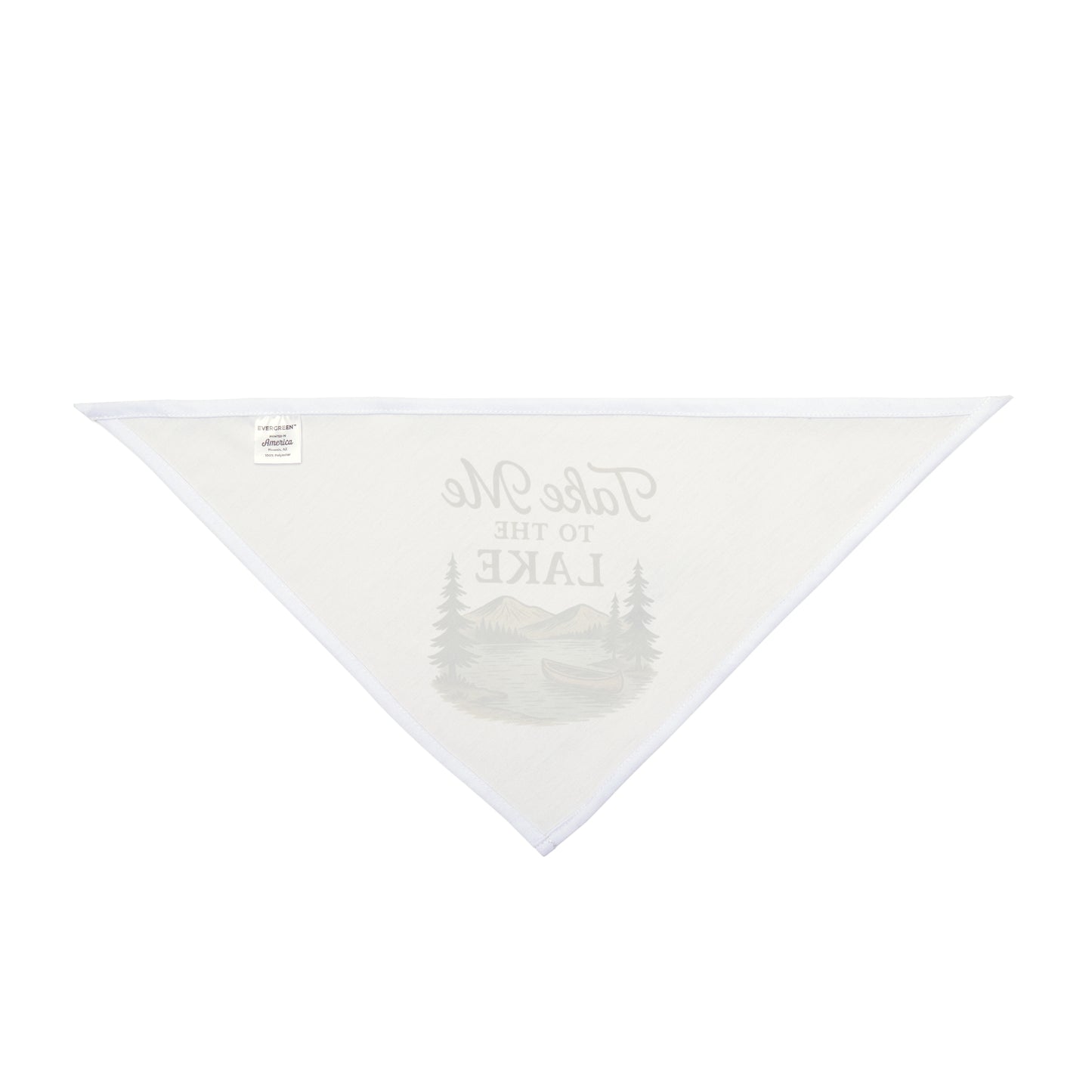 πΎ Take Me to the Lake β Pet Bandana for Adventurous Dogs ππΆ