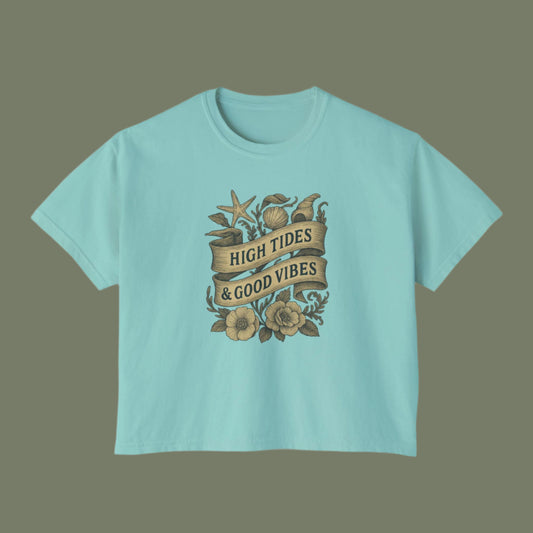 High Tides and Good Vibes Tee