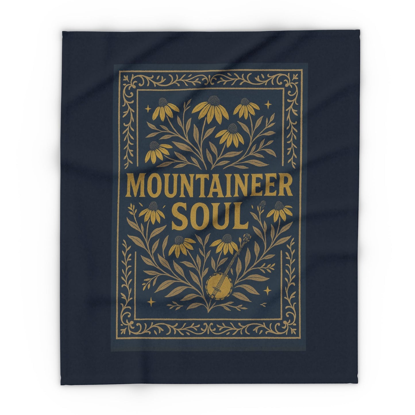 π‘ Mountaineer Soul Fleece Blanket β Cozy West Virginia Pride Throw π