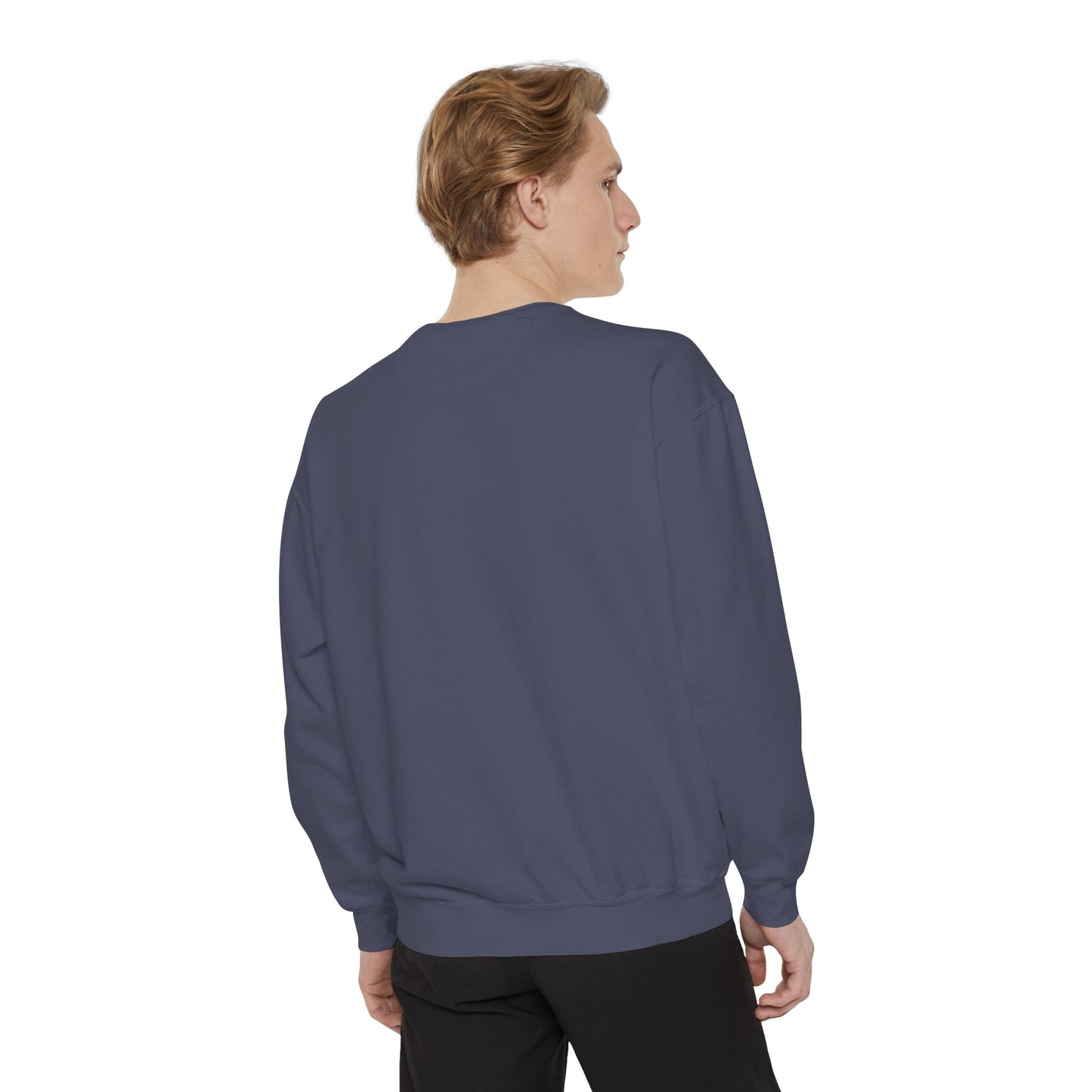 Forest Bigfoot Sweatshirt - Night Sky Unisex Garment-Dyed Crewneck
