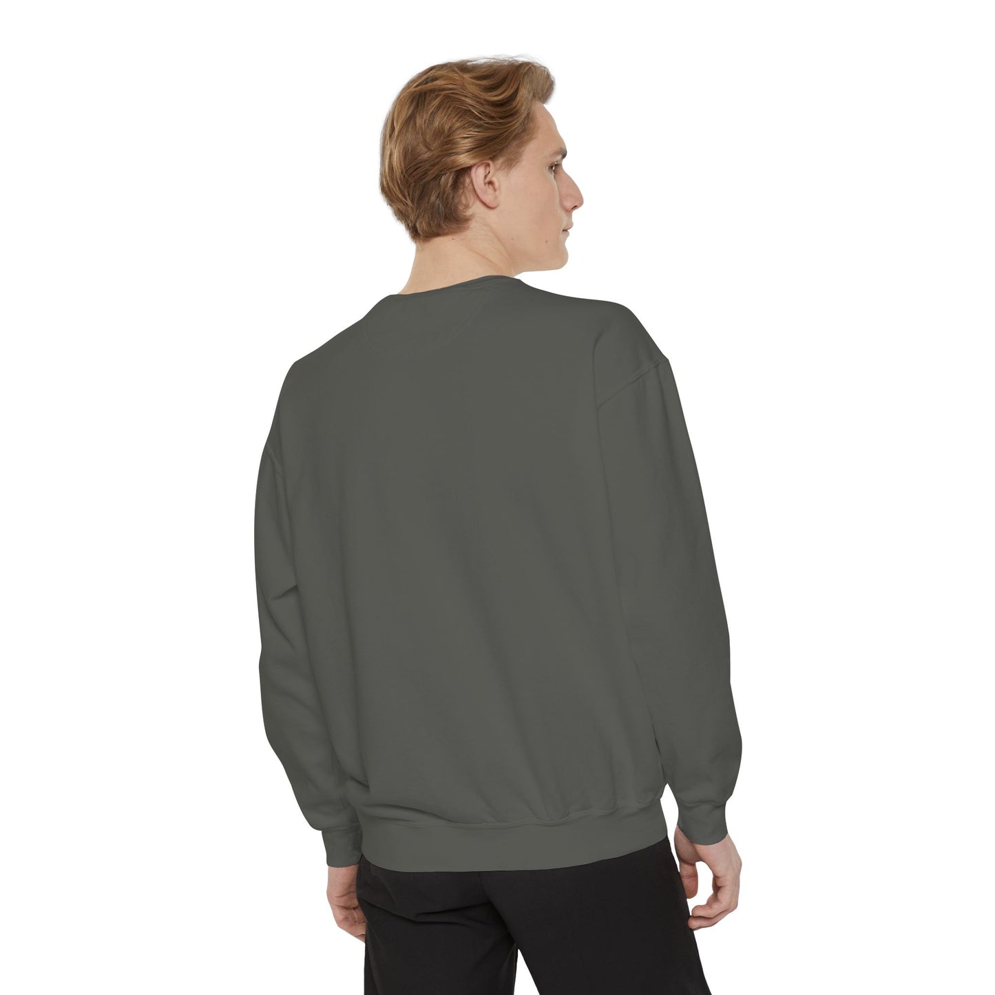 Forest Bigfoot Sweatshirt - Night Sky Unisex Garment-Dyed Crewneck