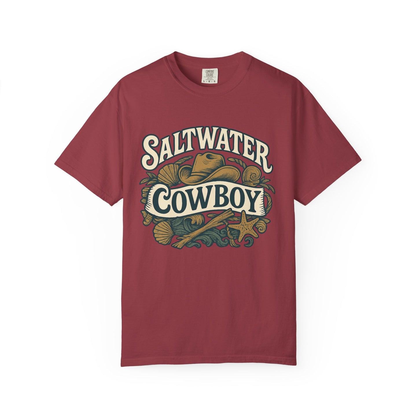 Saltwater Cowboy Beach Tee