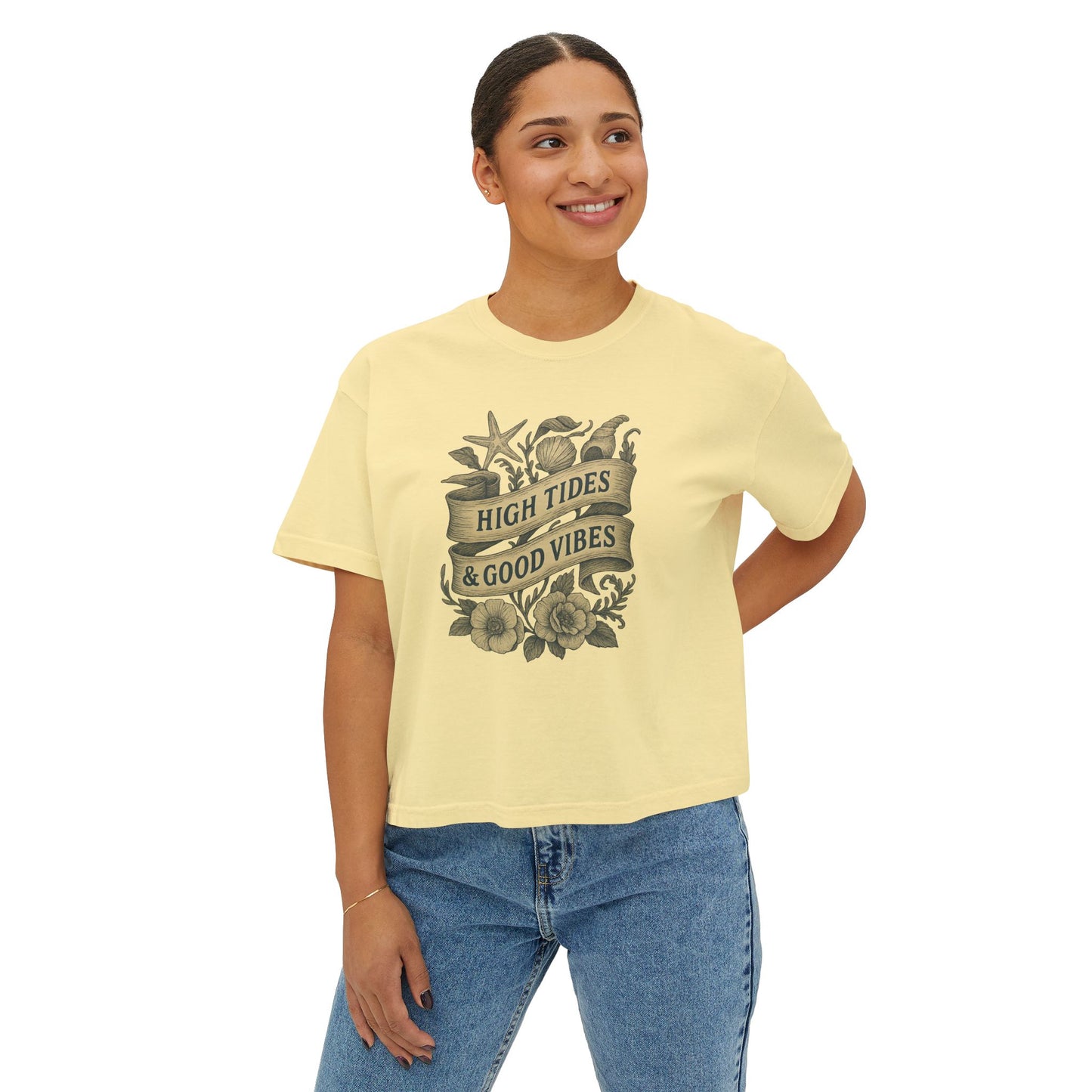 High Tides and Good Vibes Tee