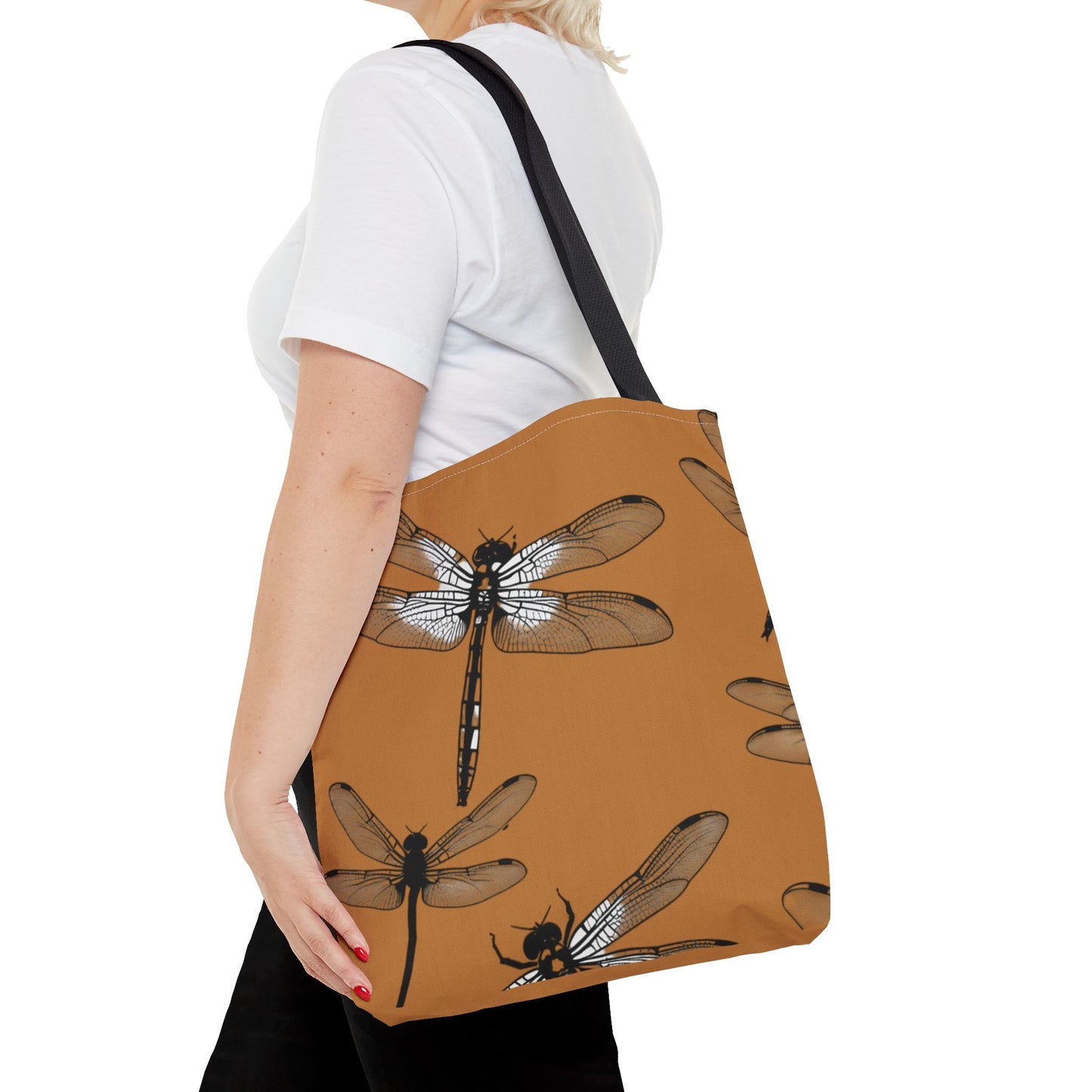 Dragonfly Tote Bag, Eco-Friendly Tote, Insect Lover Gift, Summer Essentials, Boho Chic Style, Nature-Inspired Shopping Bag