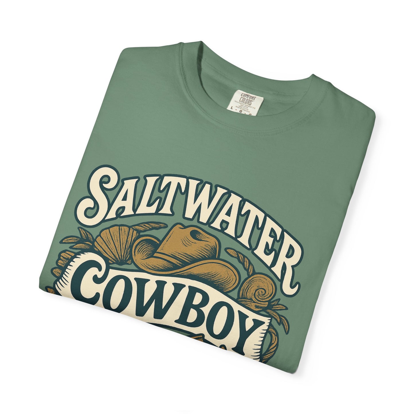 Saltwater Cowboy Beach Tee