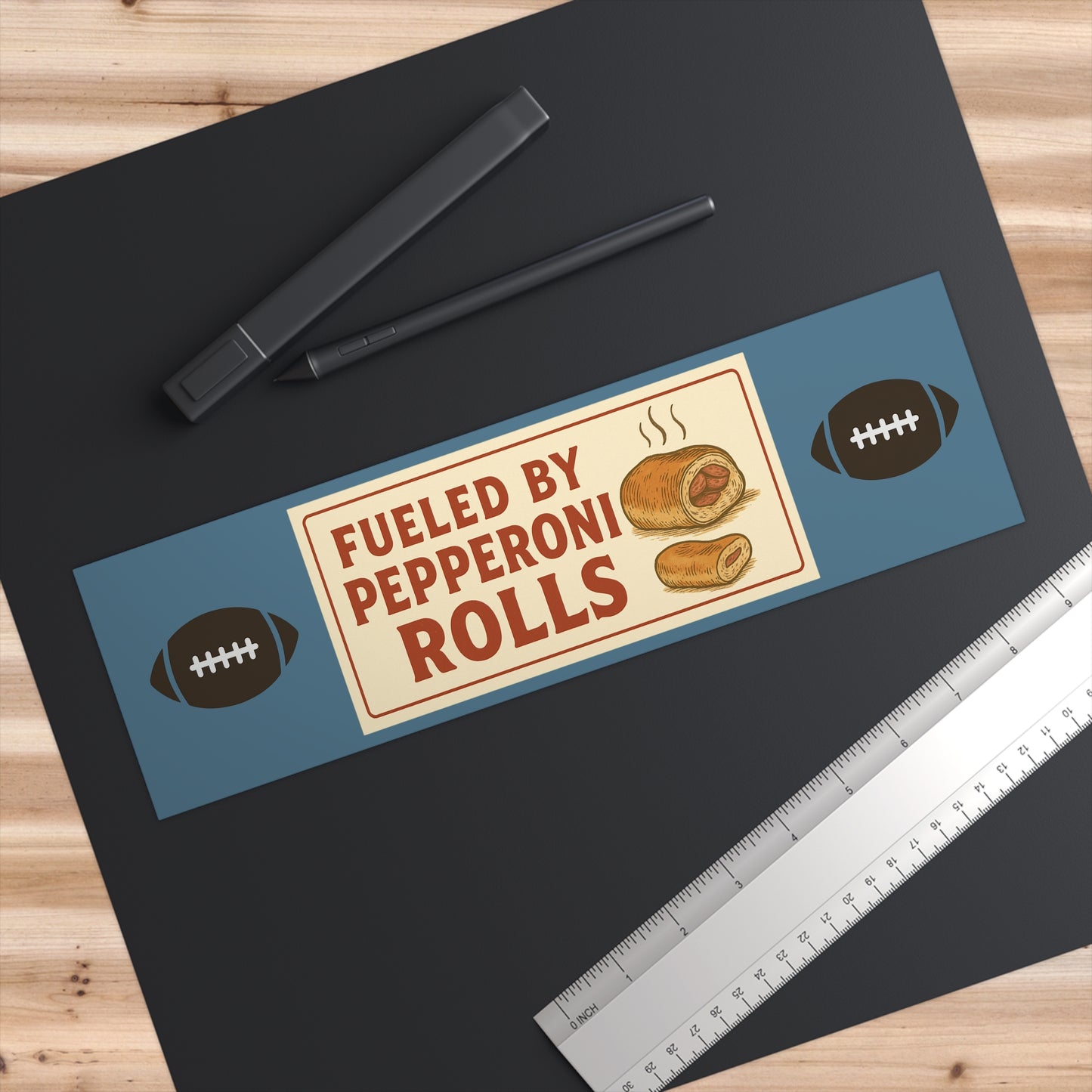 Football Tailgate Bumper Stickers - Perfect for Game Day, Car Decor, Gift for Fans, Outdoor Events, Sports Enthusiasts