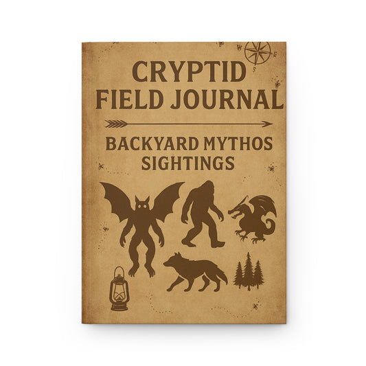 Cryptid Field Journal – Backyard Mythos Sightings Notebook