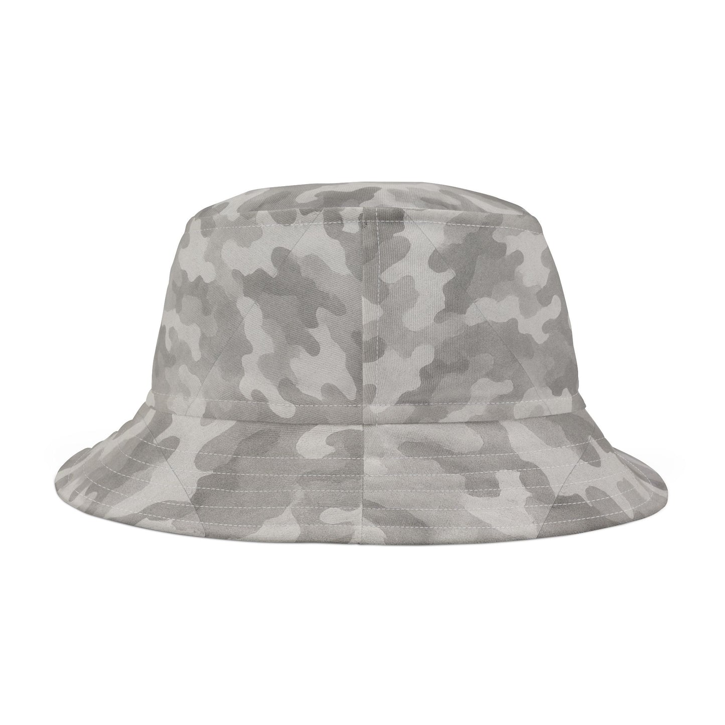 Faded Gray Camo Bucket Hat – Modern Outdoorsman Style