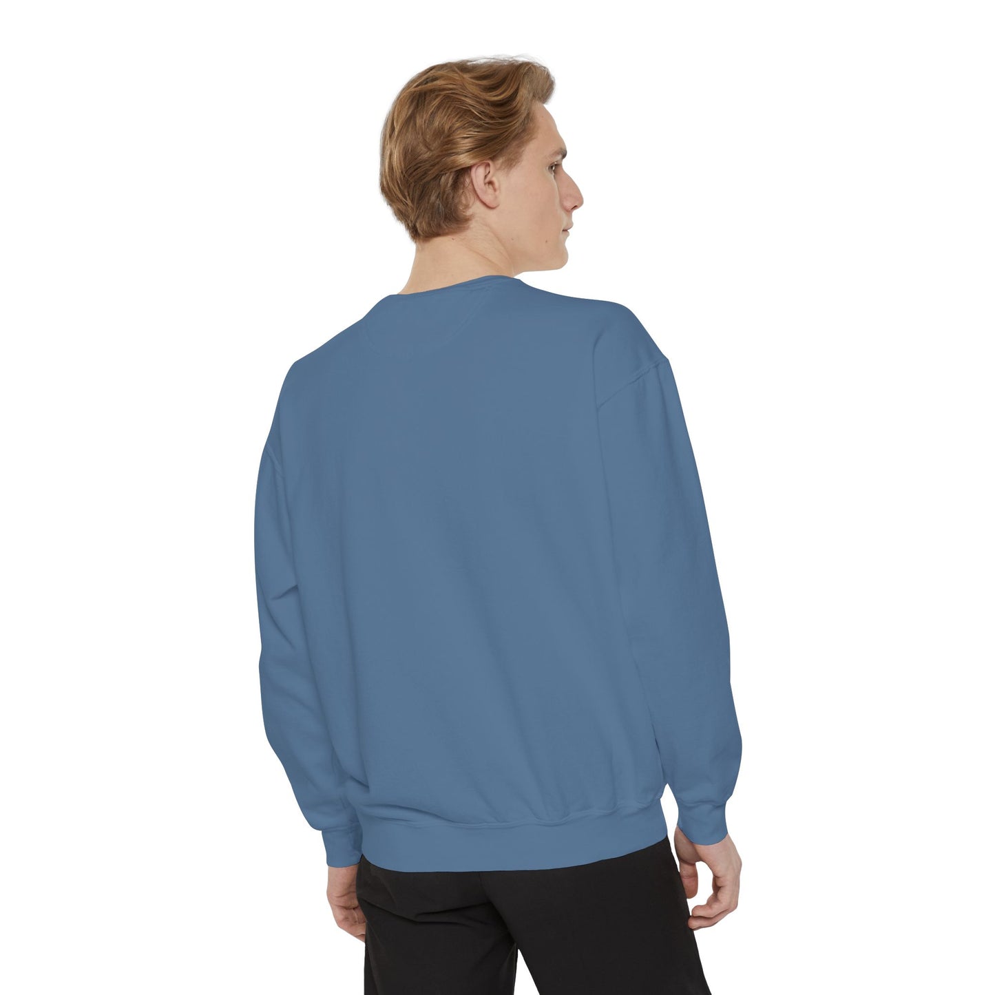 Forest Bigfoot Sweatshirt - Night Sky Unisex Garment-Dyed Crewneck