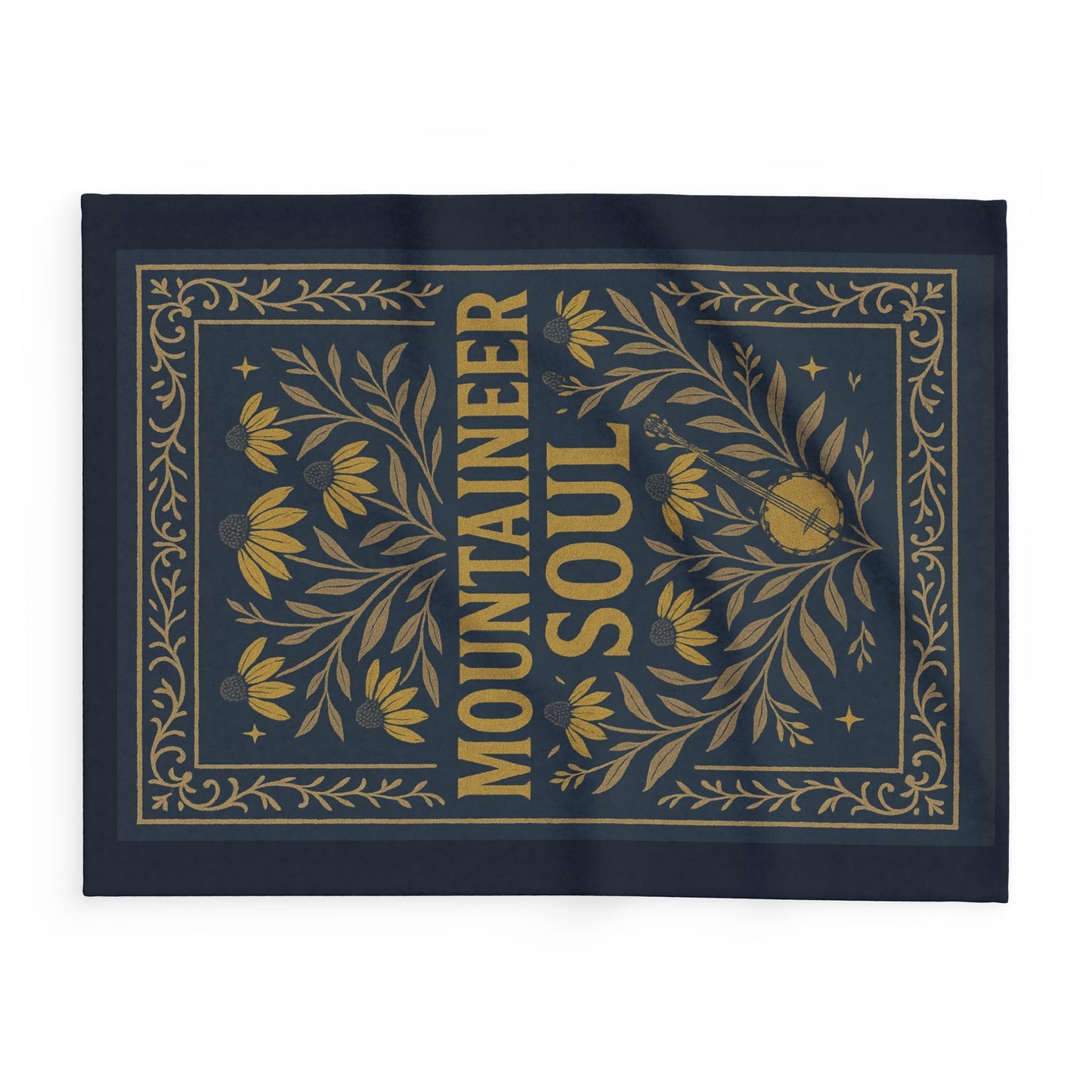 π‘ Mountaineer Soul Fleece Blanket β Cozy West Virginia Pride Throw π
