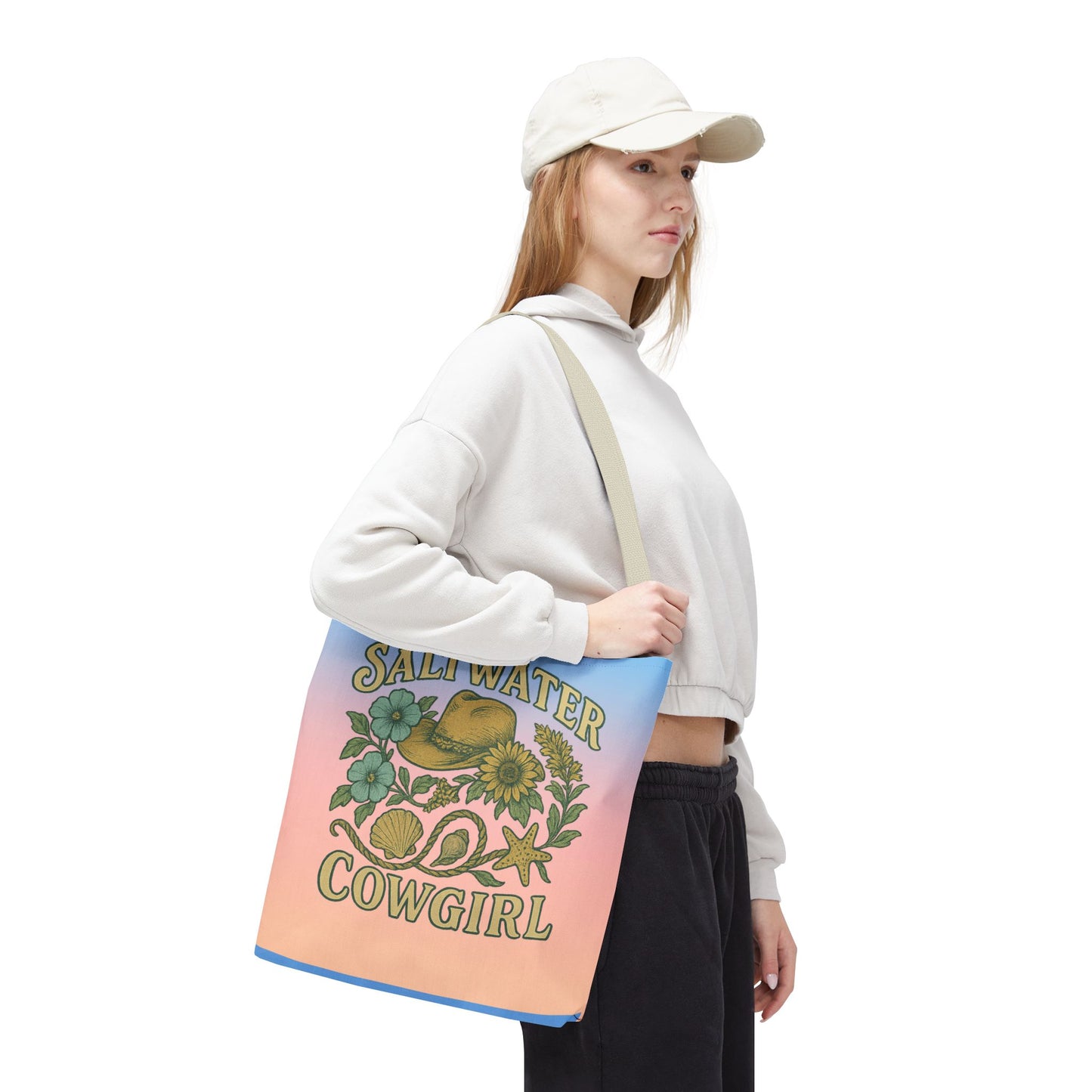 Saltwater Cowgirl Beach Bag