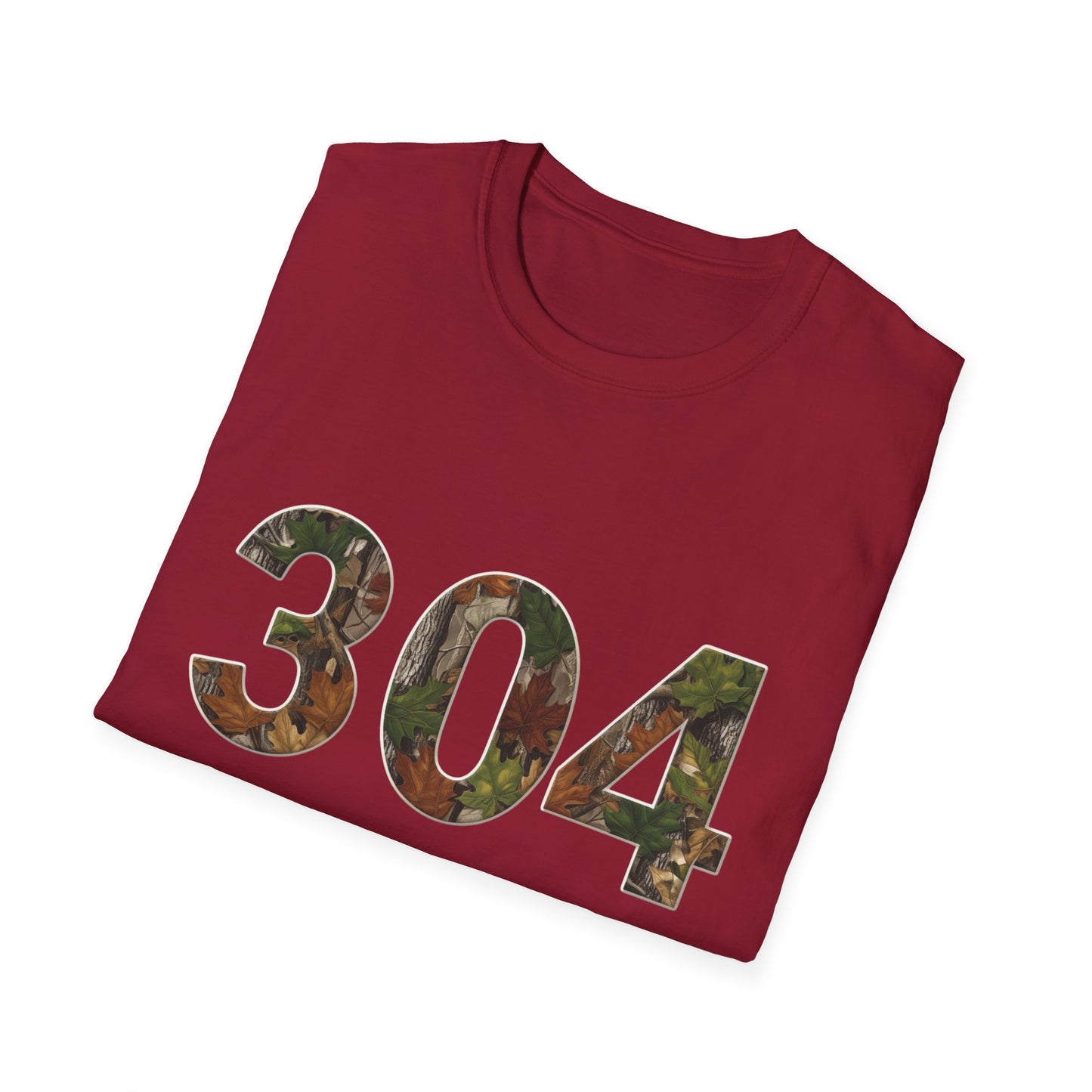 West Virginia Area Code Camo T-Shirt, WV Camo Tee, Mountain State Shirt, Appalachian Tee, 304 Area Code Shirt