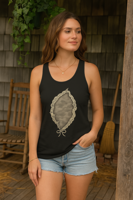 Lace & Camo Soft Tank – “Classy as Hell” Edition