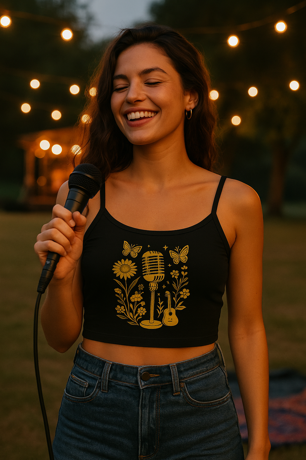 Country Music and Butterflies Tank