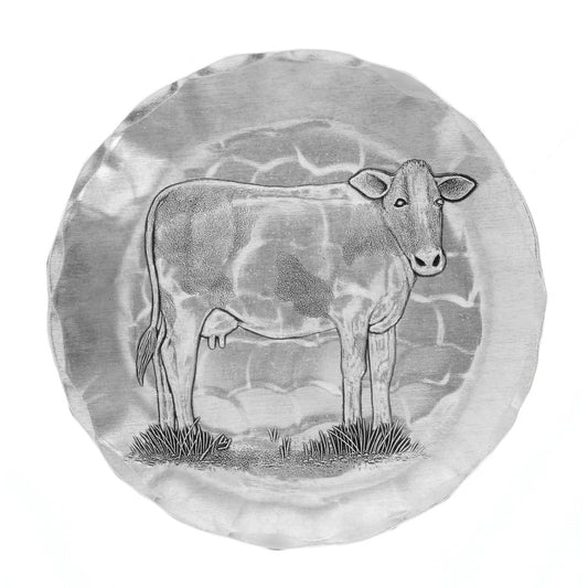 Farmhouse Cow Coaster