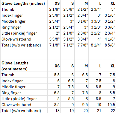 Thick 100% Alpaca Glittens