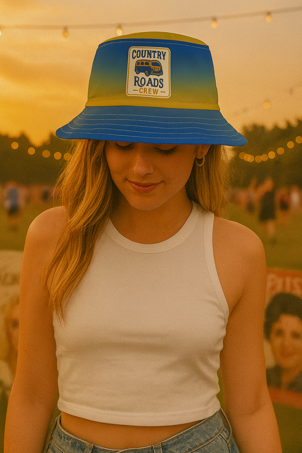 West Virginia Gameday Bucket Hat, Tailgating Headwear, Game Day Sun Cap, College Football Accessories