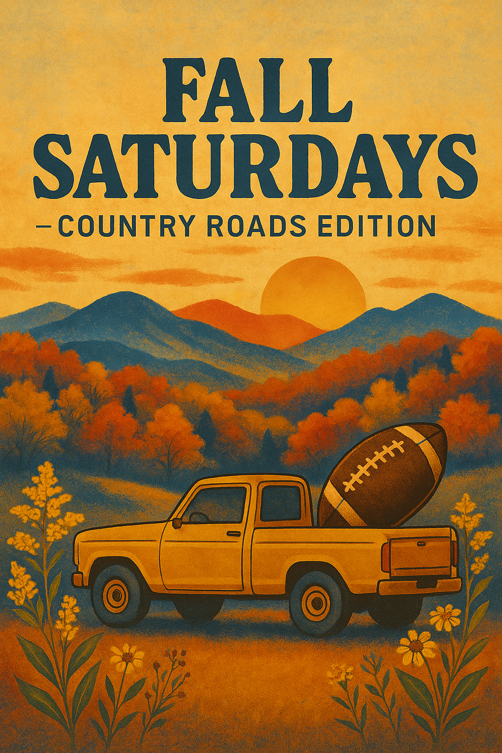 Fall Saturdays- Country Roads Edition