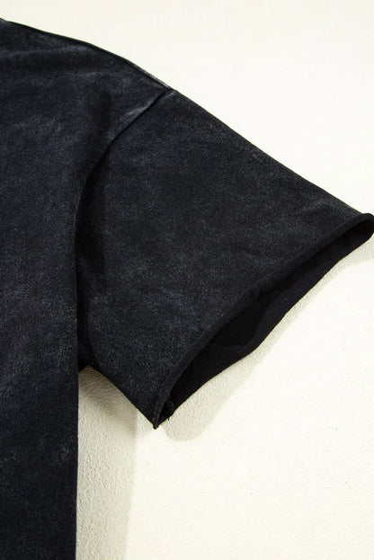 Howdy Bull Skull Graphic Tee vantage Marlboro style