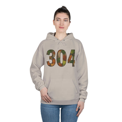 Camo '304' Hoodie — Camouflage Block Number Pullover