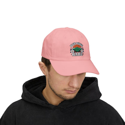 Classic Blue Ridge Babe Dad Cap, Dad Hat, Summer Accessory, Gift for Her, Outdoor Style, Casual Fashion