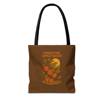 Harvest Moon Tote Bag - Autumn Adventure, Eco-Friendly Carryall, Perfect for Farmers Markets, Gift for Nature Lovers, Fall Decor