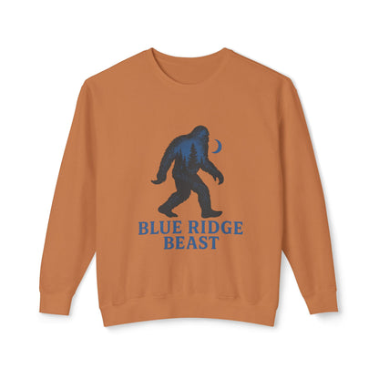 Blue Ridge Big foot Sweatshirt, Cozy Crewneck for Nature Lovers, Gift for Adventurers, Sasquatch Pullover for Outdoor Enthusiasts