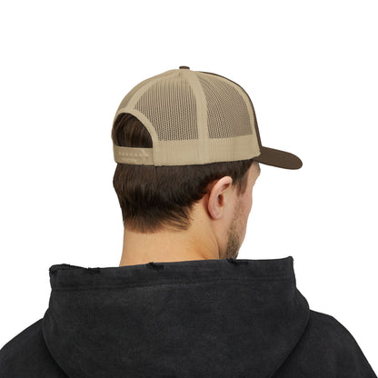 Mountain Tailgate Club Trucker Cap - Embroidered Snapback
