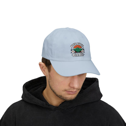 Classic Blue Ridge Babe Dad Cap, Dad Hat, Summer Accessory, Gift for Her, Outdoor Style, Casual Fashion