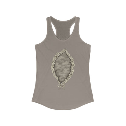 Lace & Camo Soft Tank – “Classy as Hell” Edition